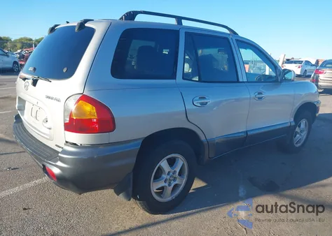 2001 Hyundai Santa Fe 2.7L V6 Gls/2.7L V6 Lx z USA, uszkodzony, nr VIN KM8SC83D41U129376